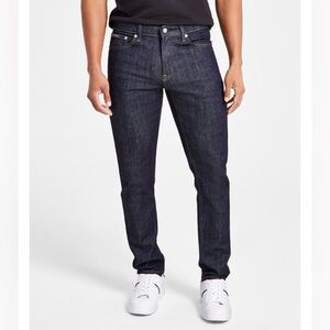 Calvin Klein Men's Slim Fit Stretch Jeans- CK Blue Rinse- 31w x 30l